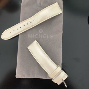 Deco Michele Watch Leather Band 33MM